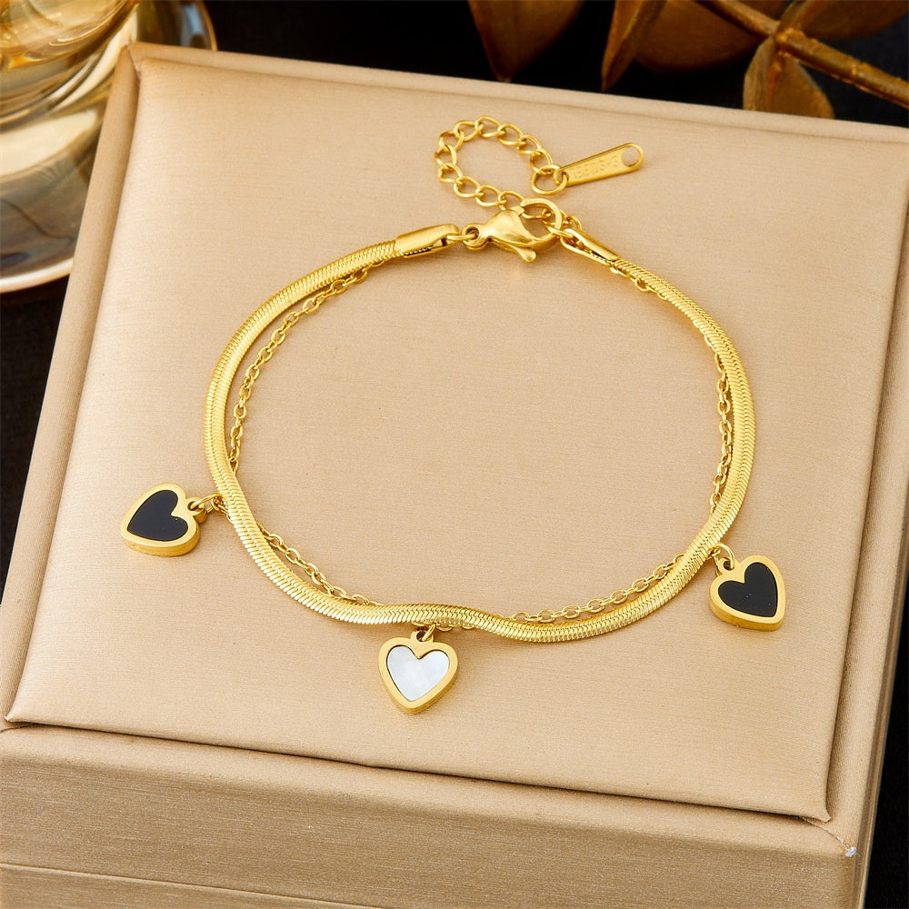 All-matching Ins Gold Fashion Ornament Bracelet