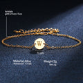 Personalized Simple Women's 26 Letter Bracelet Jewelry