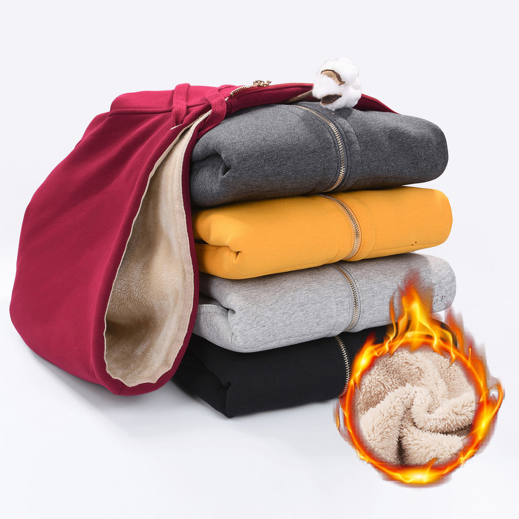 On Behalf Of The Hair Lamb Wool Sweater Women Plus Velvet Thick New Style Korean Loose Large Size Lamb Wool Coat Jacket To Keep Warm