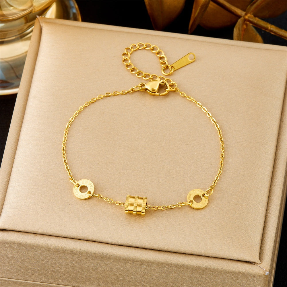 All-matching Ins Gold Fashion Ornament Bracelet