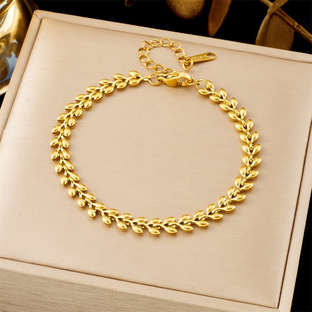 All-matching Ins Gold Fashion Ornament Bracelet