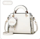 Cute Little Cat Design Large-Capacity Shoulder Square Bag