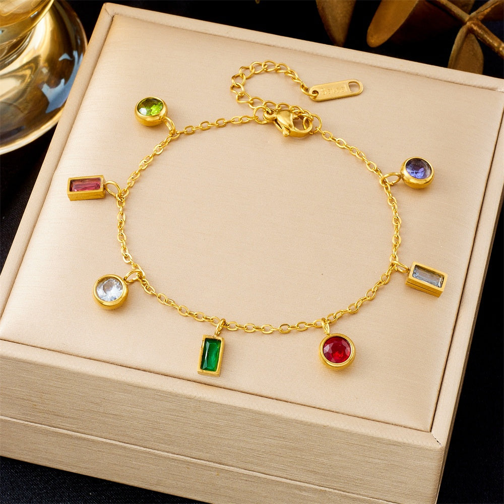 All-matching Ins Gold Fashion Ornament Bracelet