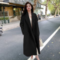 Double-faced Cashmere Wool Coat For Women In Autumn And Winter