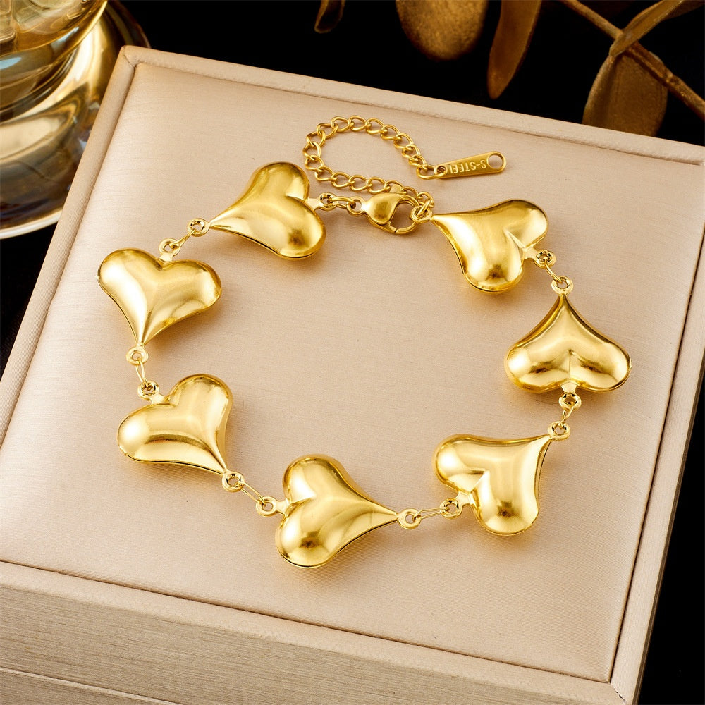 All-matching Ins Gold Fashion Ornament Bracelet