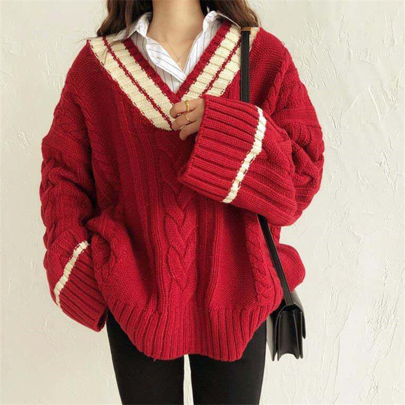 Korean Chill Sweater Jacket