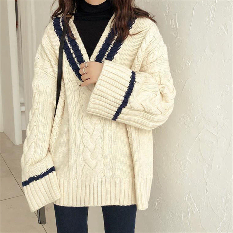 Korean Chill Sweater Jacket