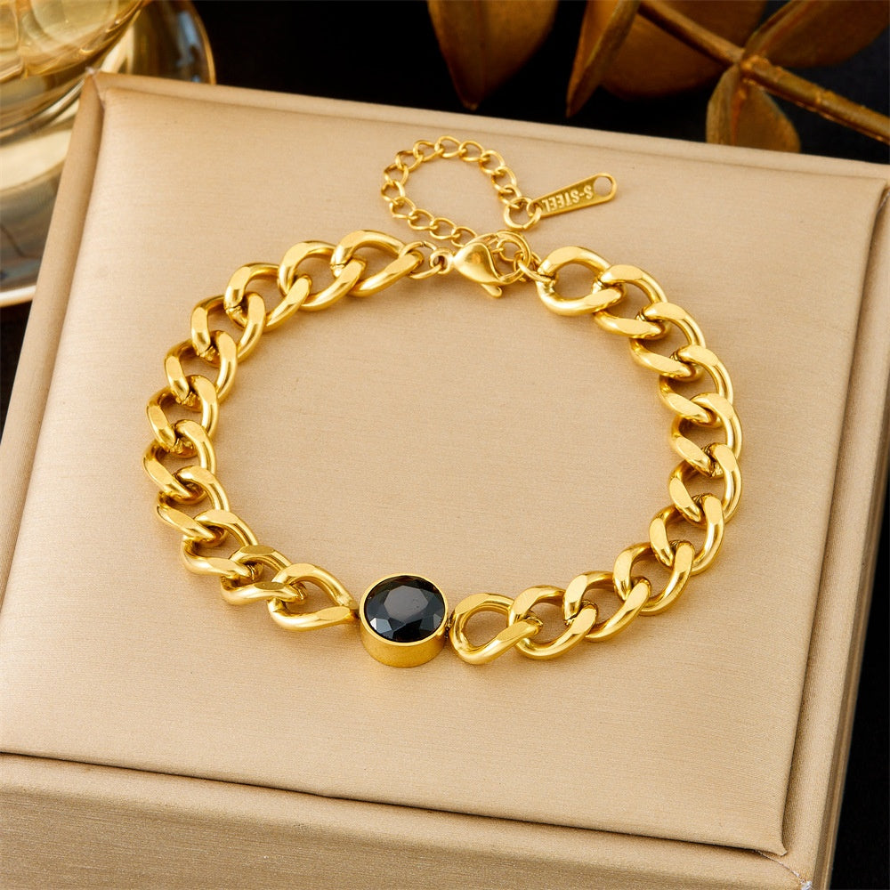 All-matching Ins Gold Fashion Ornament Bracelet