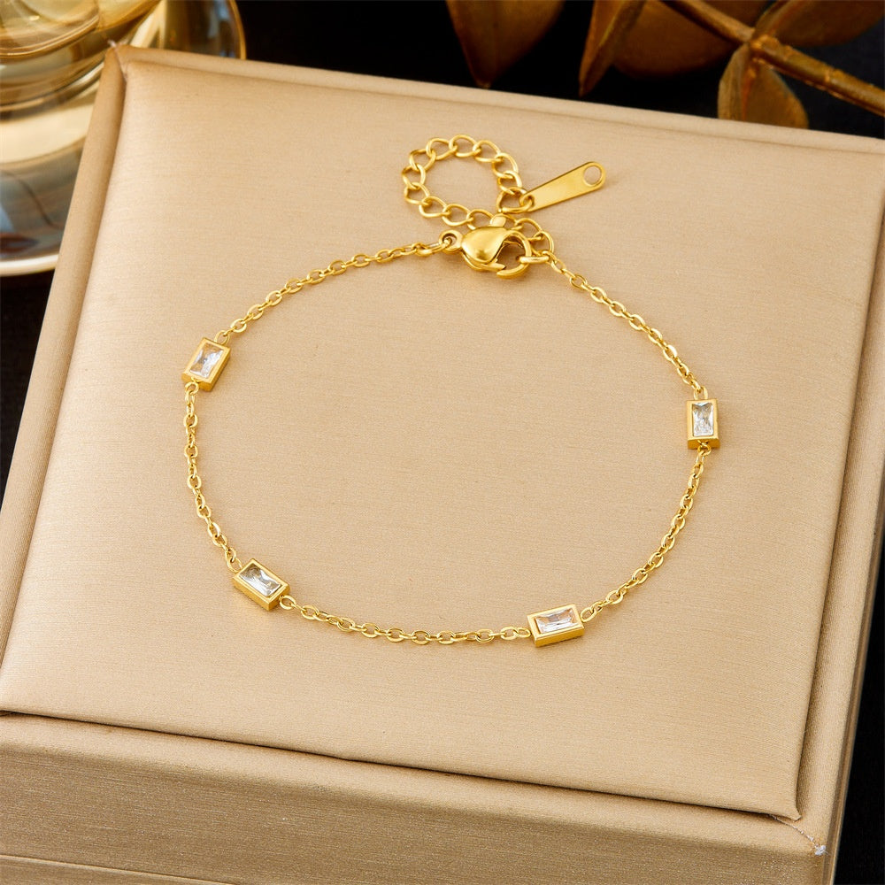 All-matching Ins Gold Fashion Ornament Bracelet