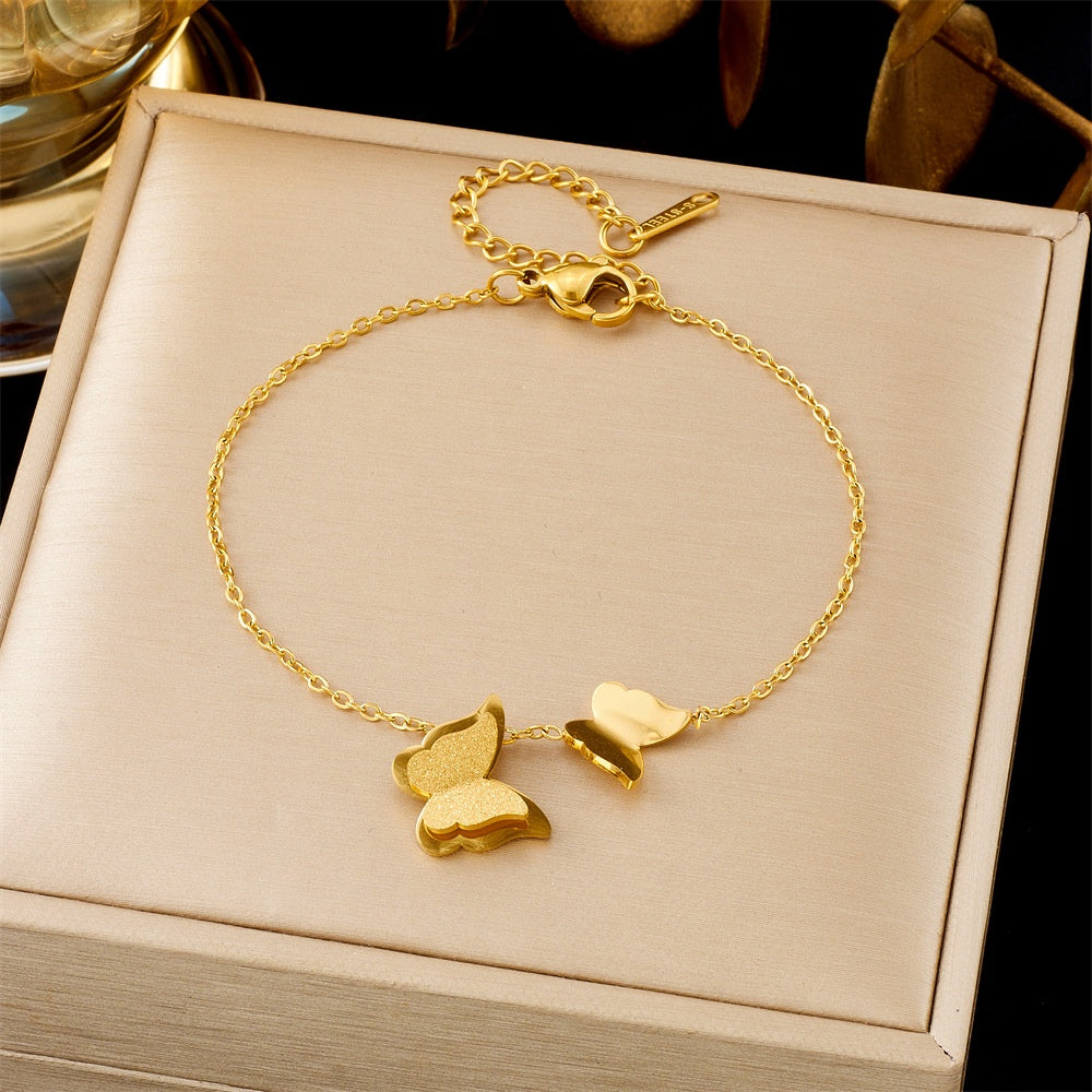 All-matching Ins Gold Fashion Ornament Bracelet